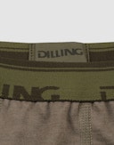 Tights i merinould til mænd Gråbrun