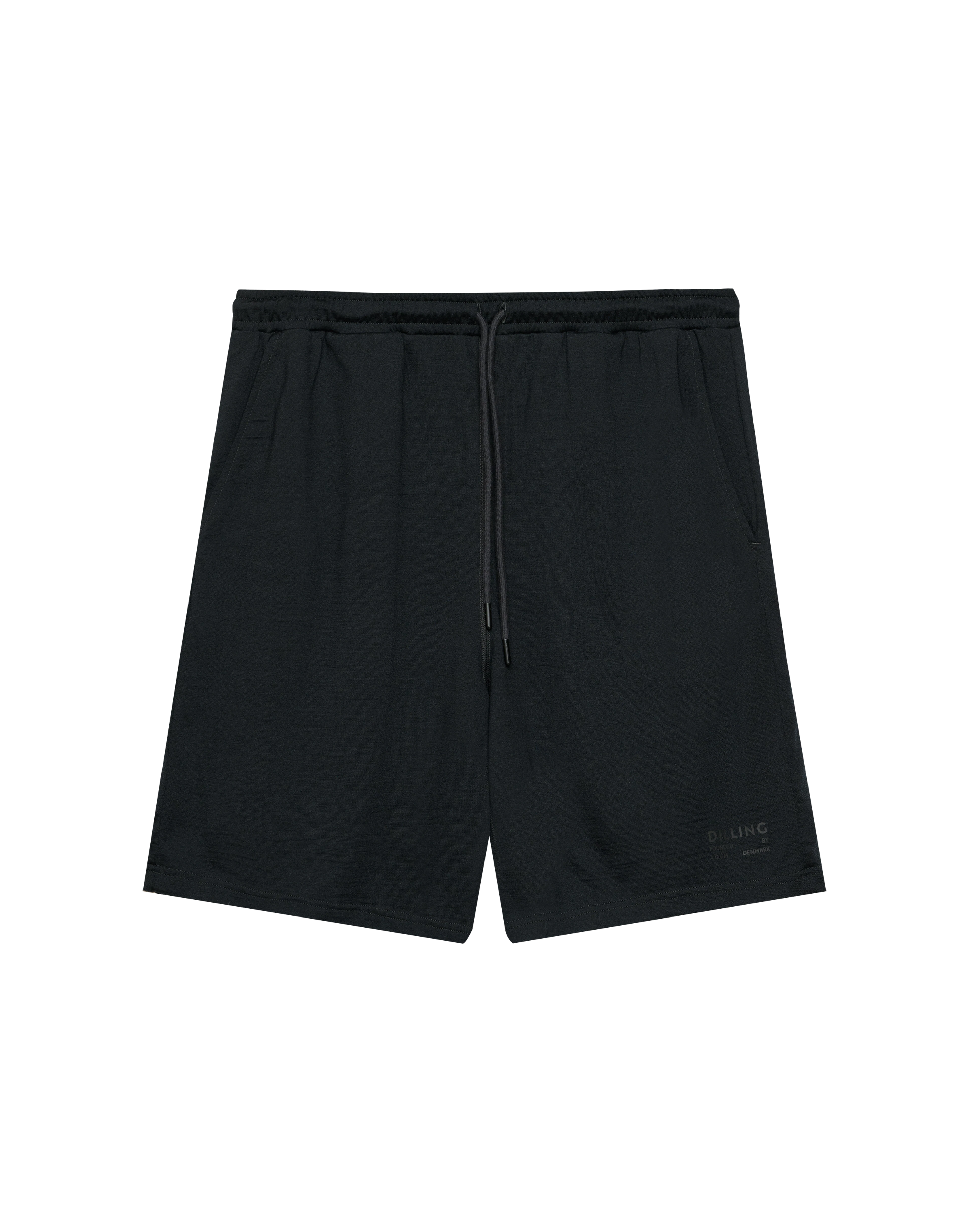 Men's merino wool shorts in Black - Free shipping - Dilling