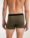 Boksershorts i merinoull til herre Mose
