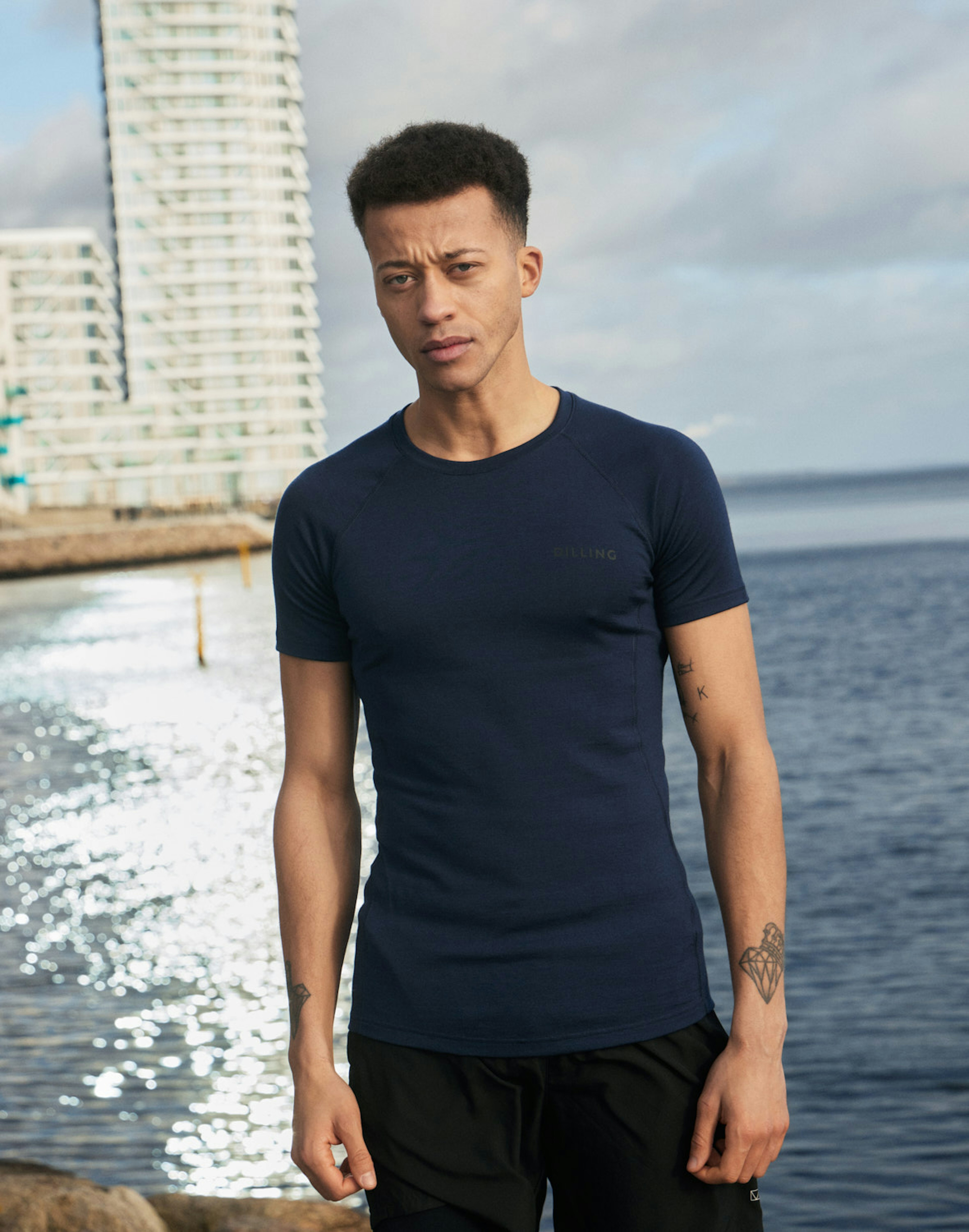 Men's merino wool T-shirt