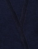 T-shirt van merinwol voor heren Marineblauw