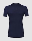 T-shirt van merinwol voor heren Marineblauw