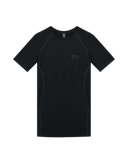 T-shirt van merinwol voor heren Zwart