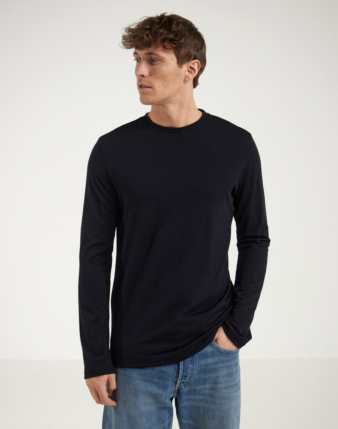 Long sleeve top with loose fit 8