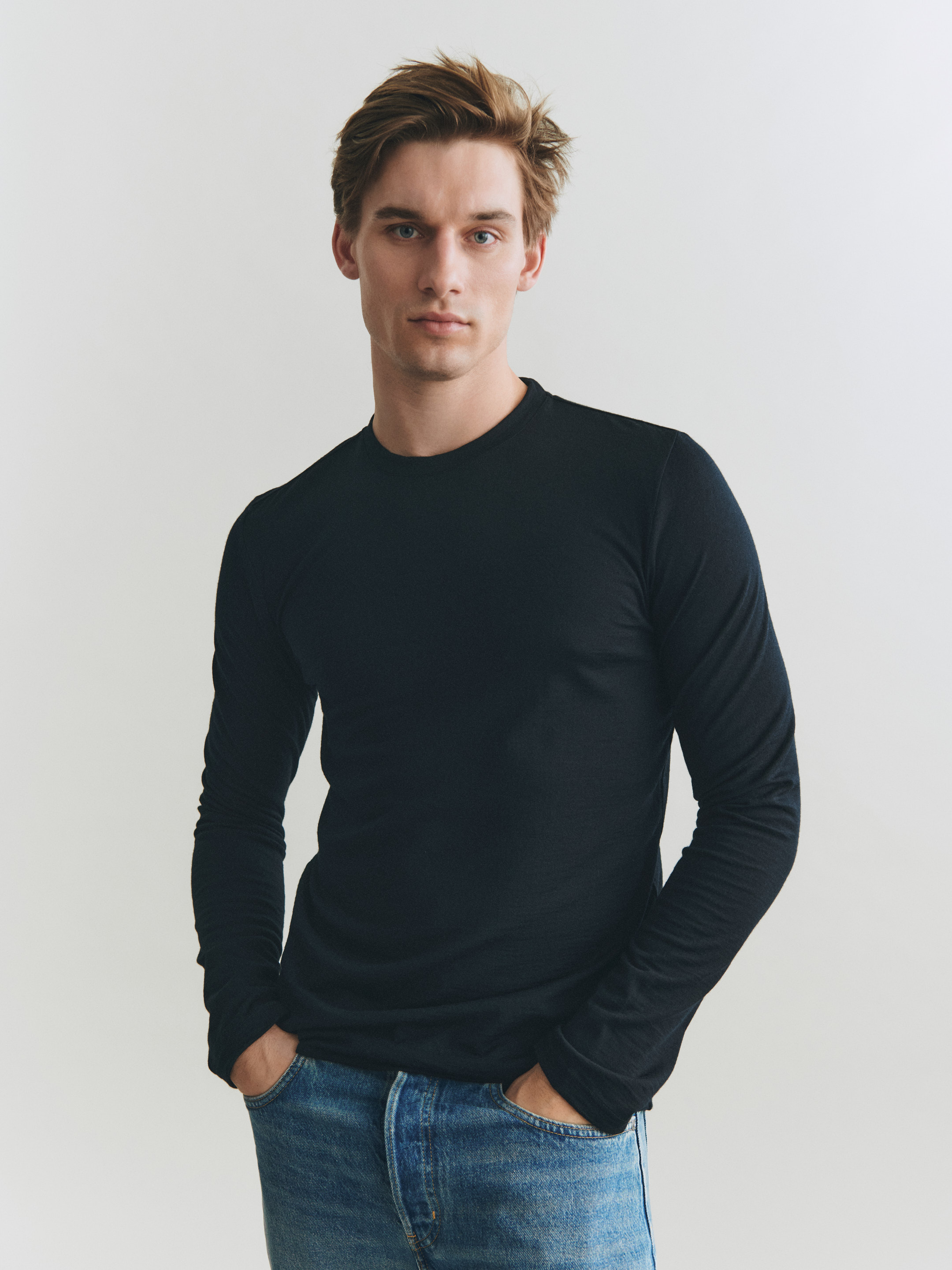 Long sleeve top with loose fit 2