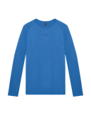Shirt van merinowol voor heren Azuurblauw