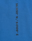Shirt van merinowol voor heren Azuurblauw