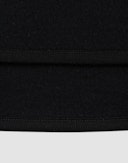 Jakke i merinoullfleece til dame Svart