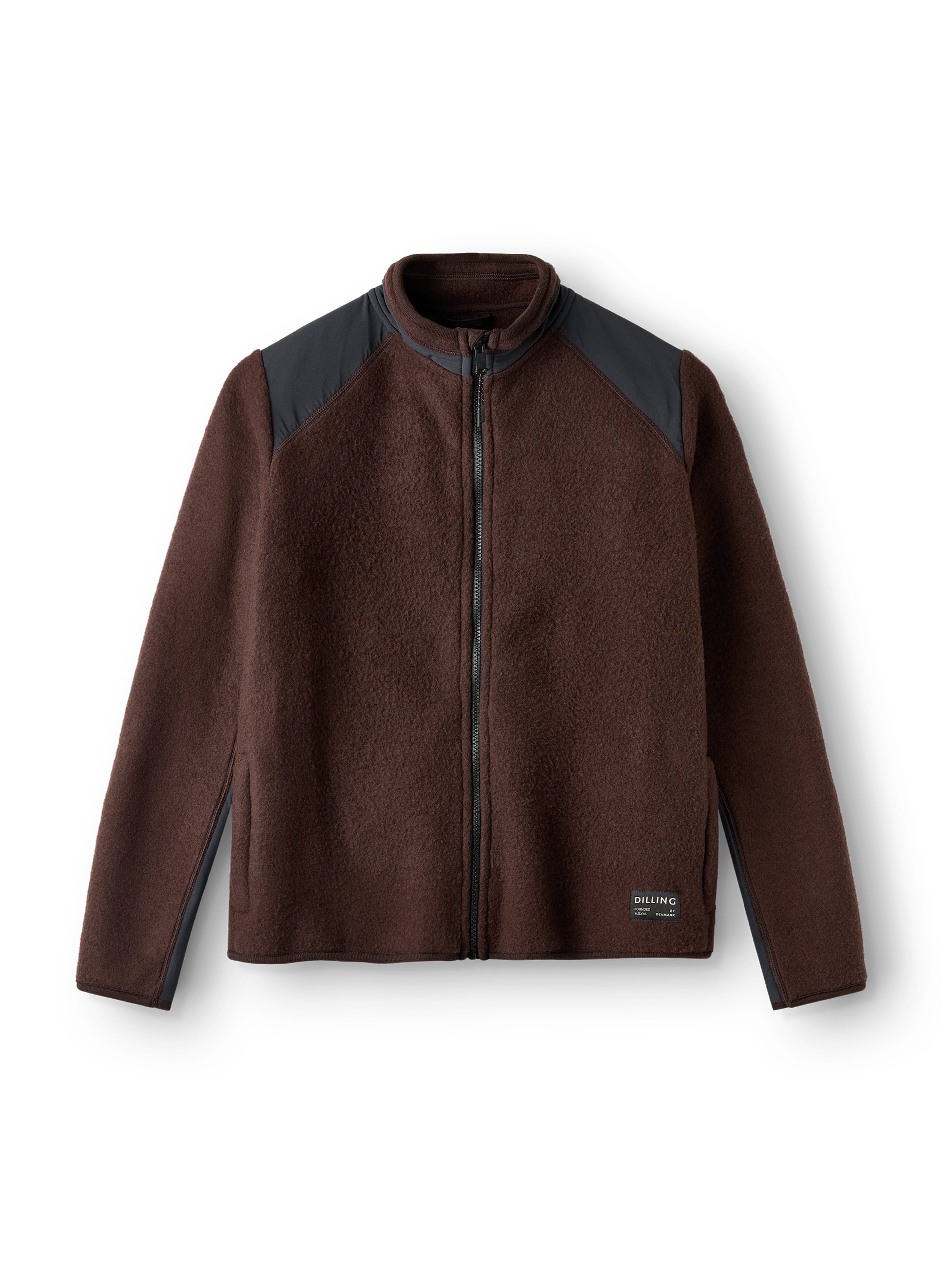 Women's merino wool fleece jacket - Free shipping - Dilling