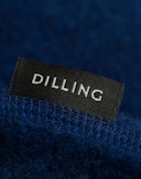 Jakke i merinoullfleece til herre Kongeblå