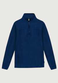 Jakke i merinoullfleece til herre