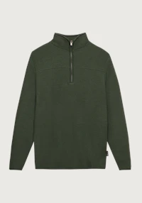 Jakke i merinoullfleece til herre