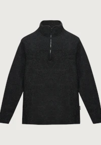 Jakke i merinoullfleece til herre