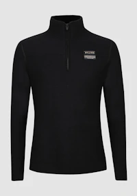 Jakke i merinoullfleece til herre