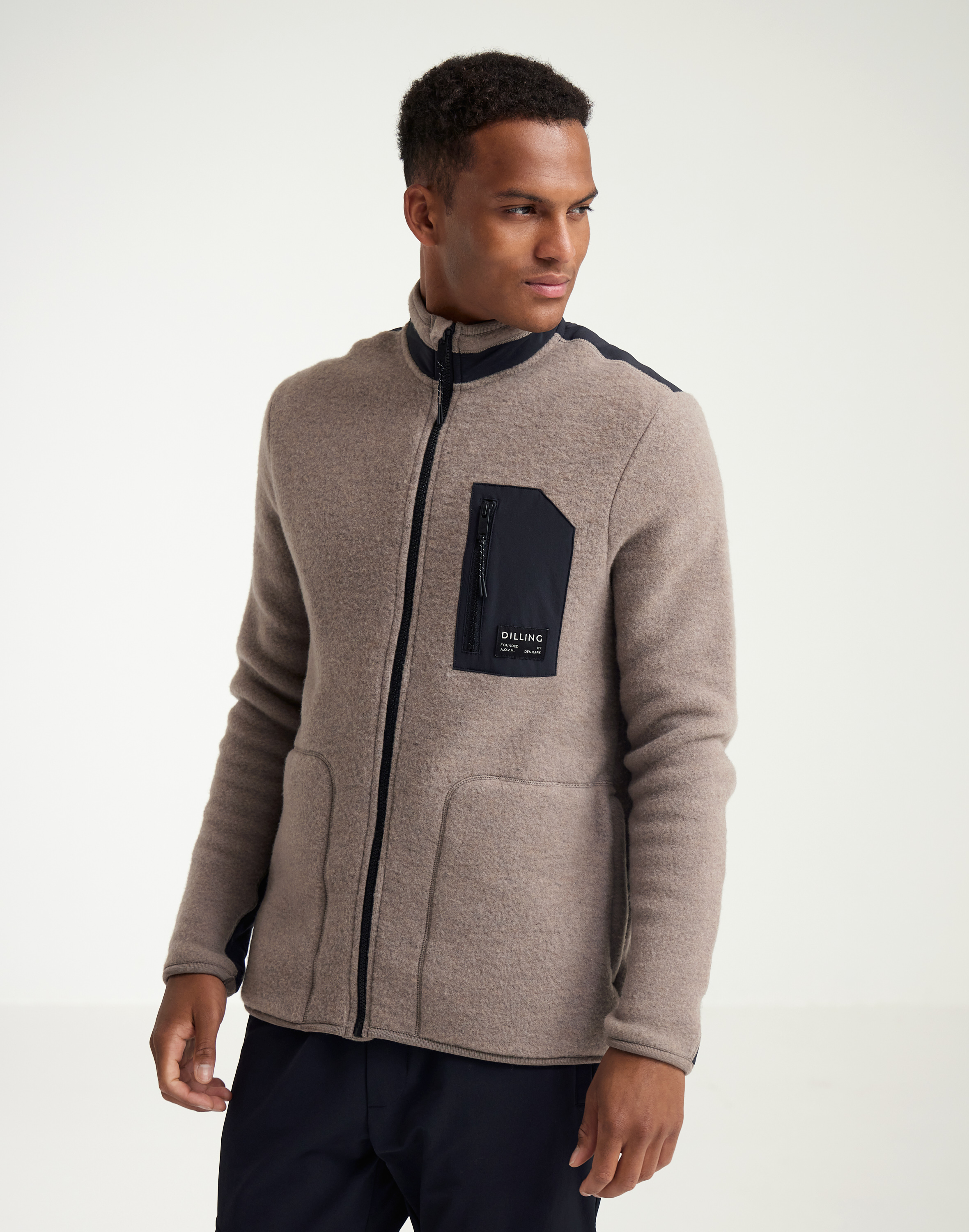 HERENESS REAL WOOL WIND JACKET S メリノウール REAL WOOL WIND