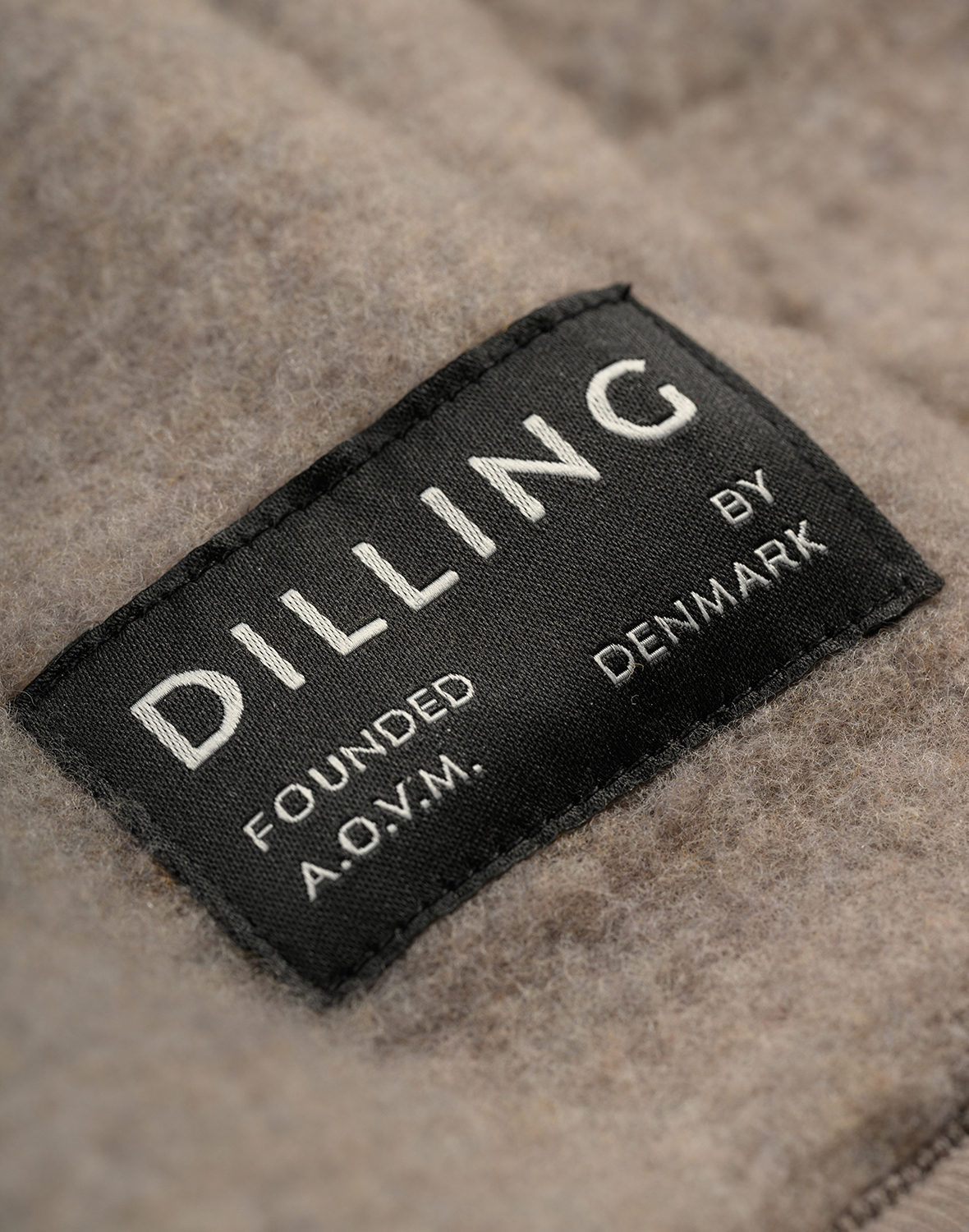 Men's merino wool fleece half-zip jacket - Free shippin - Dilling