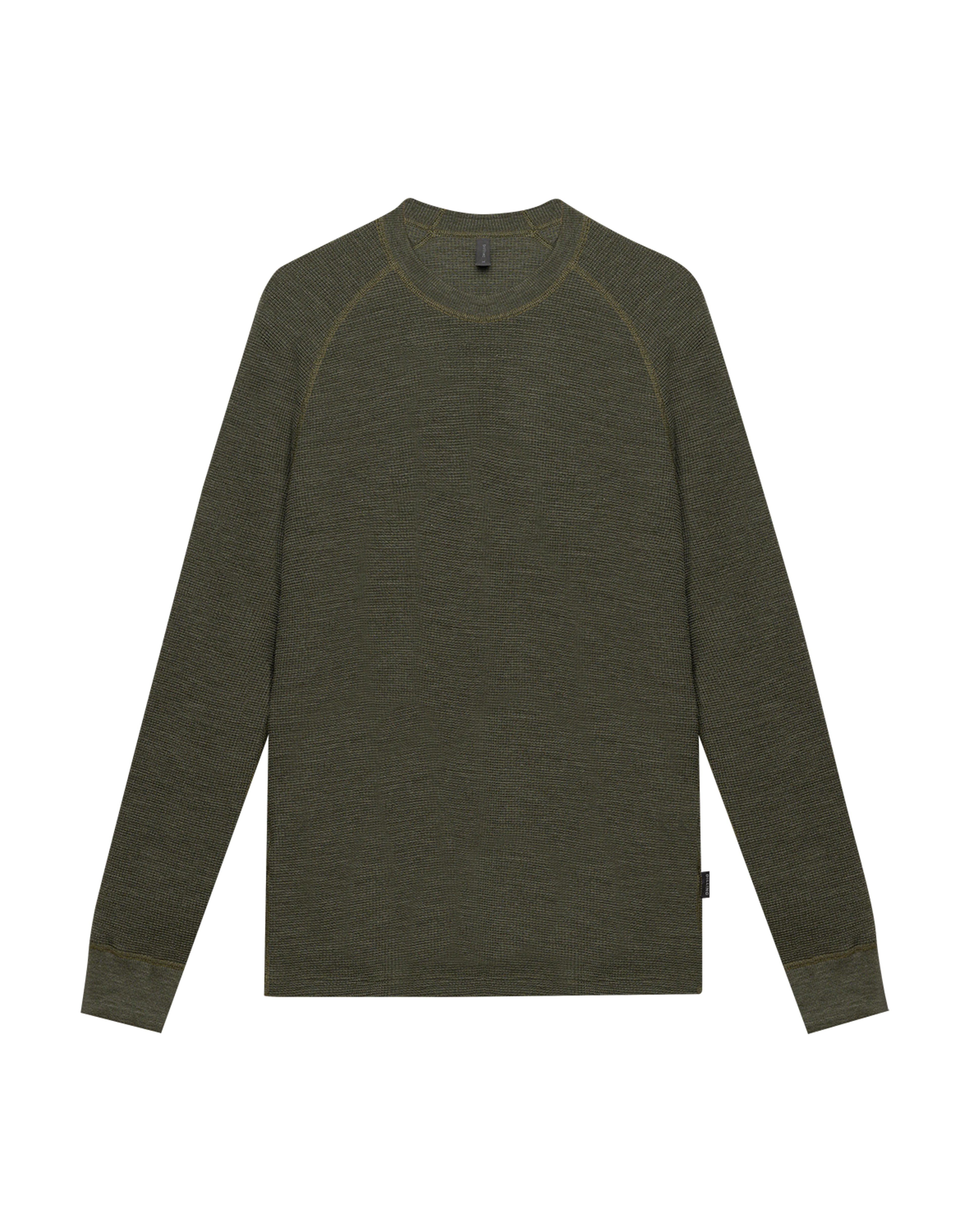 Men's waffle-knit merino wool sweater - Free shipping - Dilling