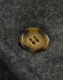 Fleecejack van merinowol voor heren Donkergrijsmelange 5