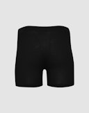 Boksershorts i merinoull/silke til herre Svart