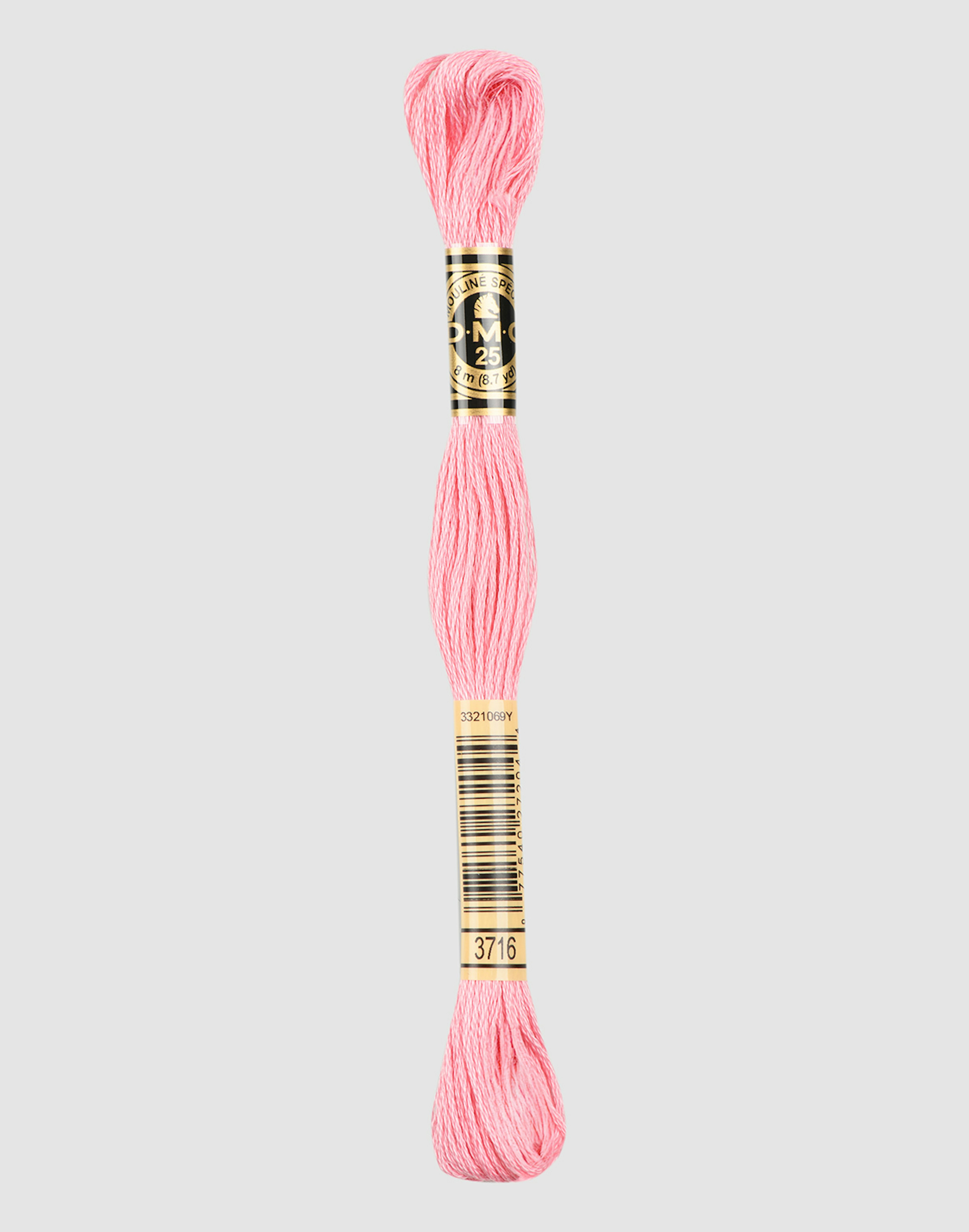 Broderitråd Peonrosa