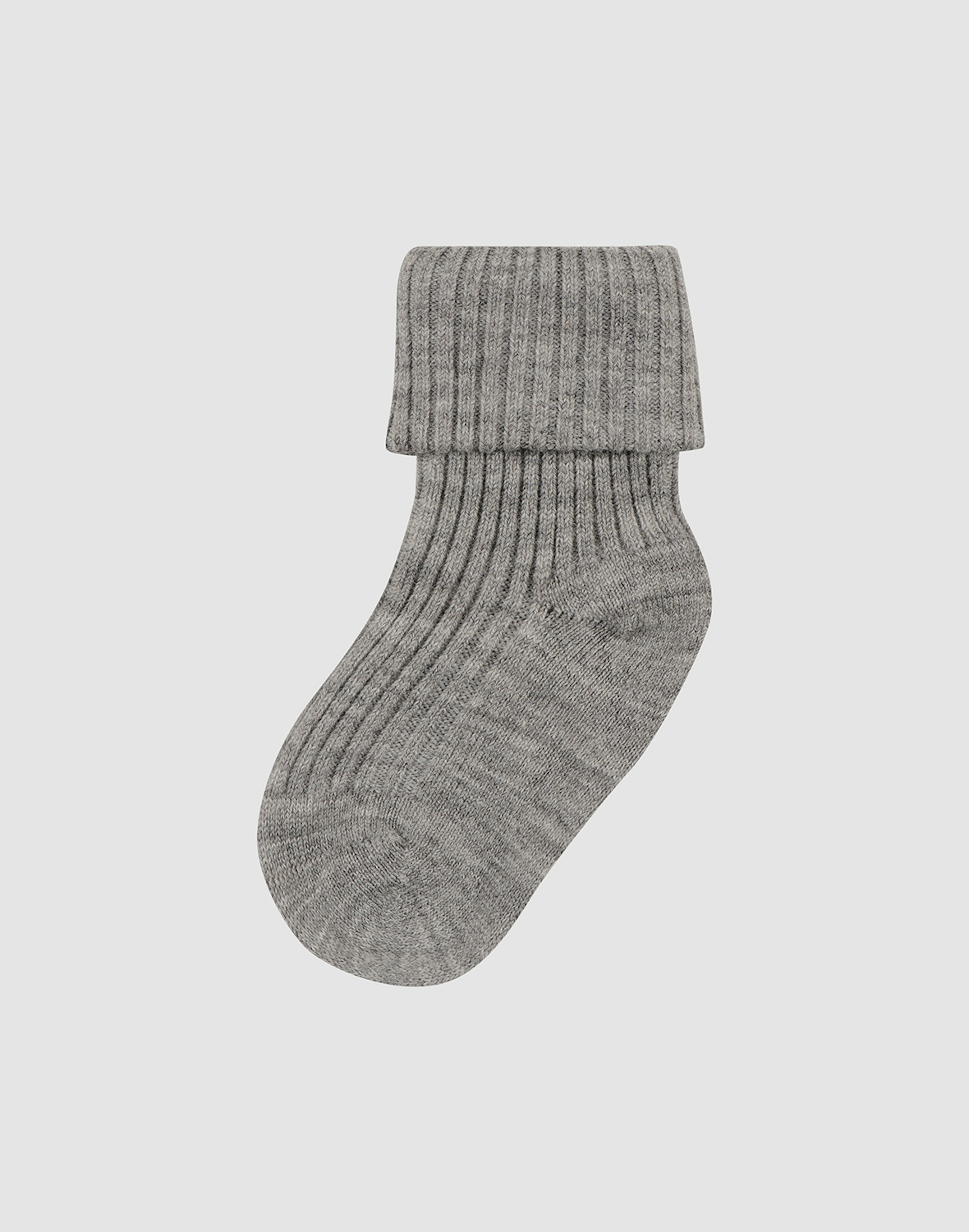 Baby merino wool socks in grey melange 12 99 dilling