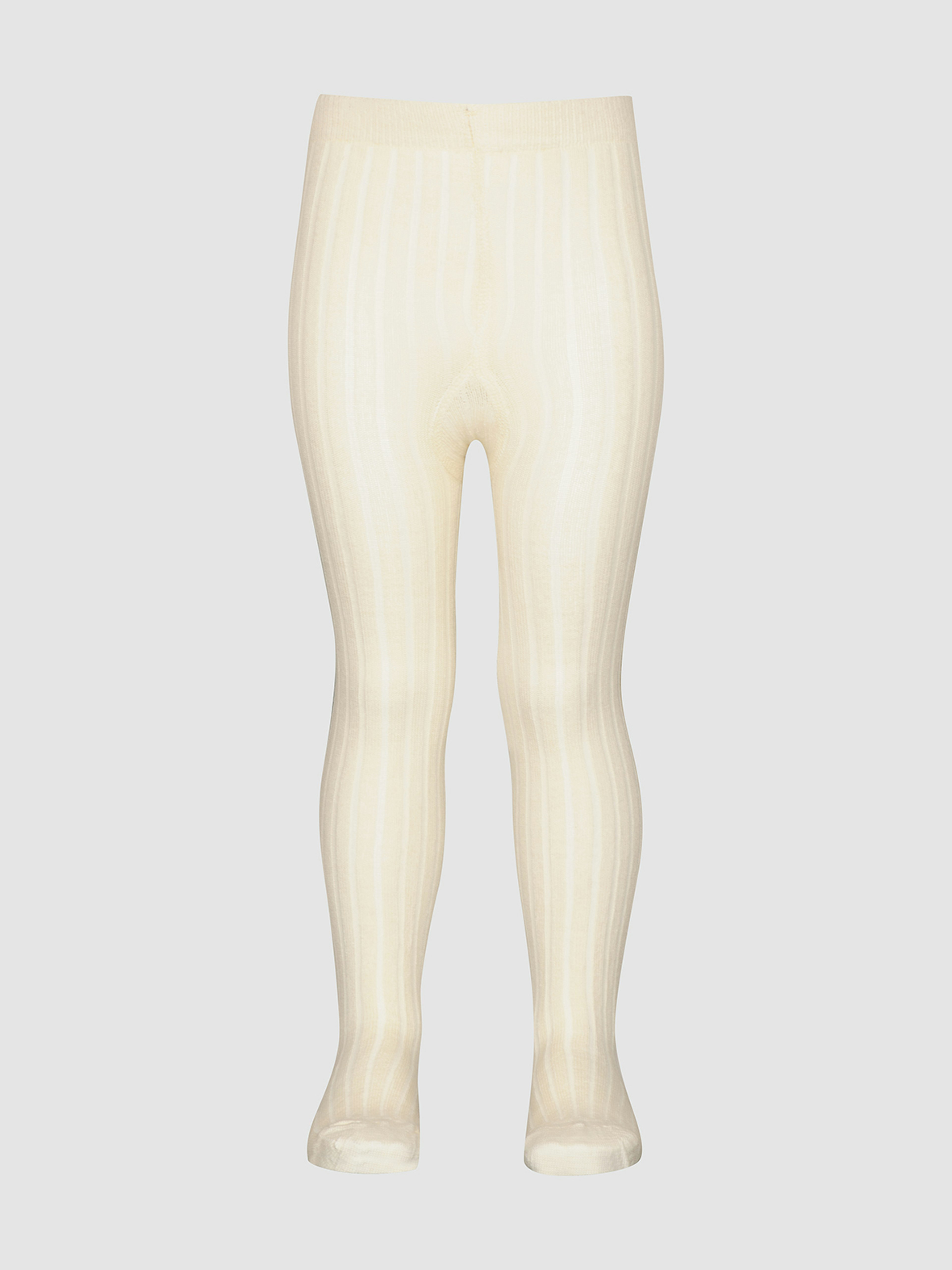 Baby merino wool tights Nature