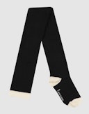 Tights i merinoull til baby Svart