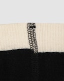 Tights i merinoull til baby Svart