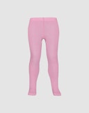 Tights i merinoull til baby Lys orkidé