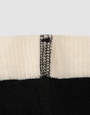 Tights i merinoull til barn Svart