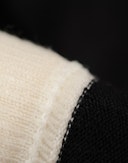 Tights i merinoull til barn Svart