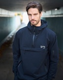Softshell-anorak voor heren Zwart 9