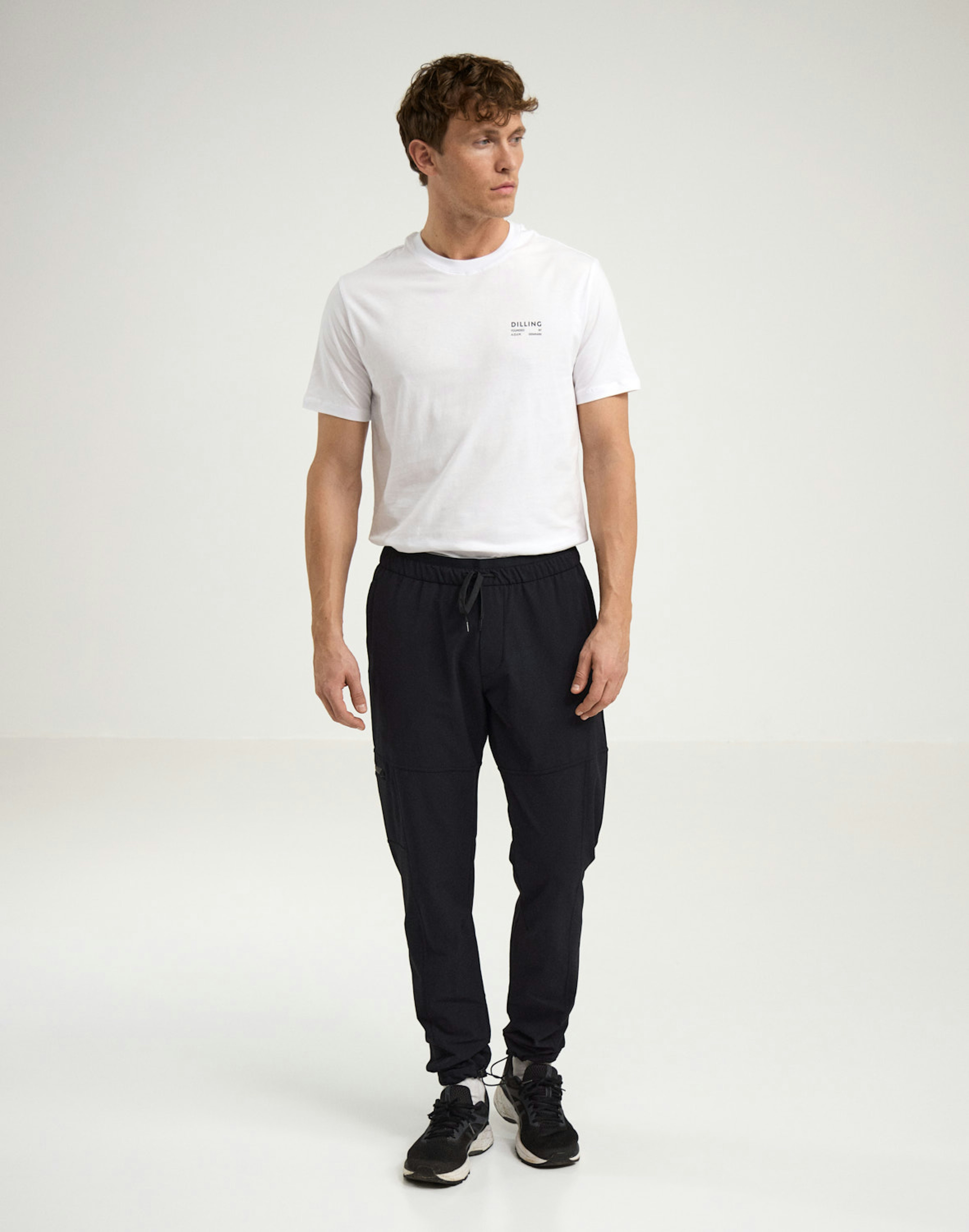 Men’s softshell trousers Black