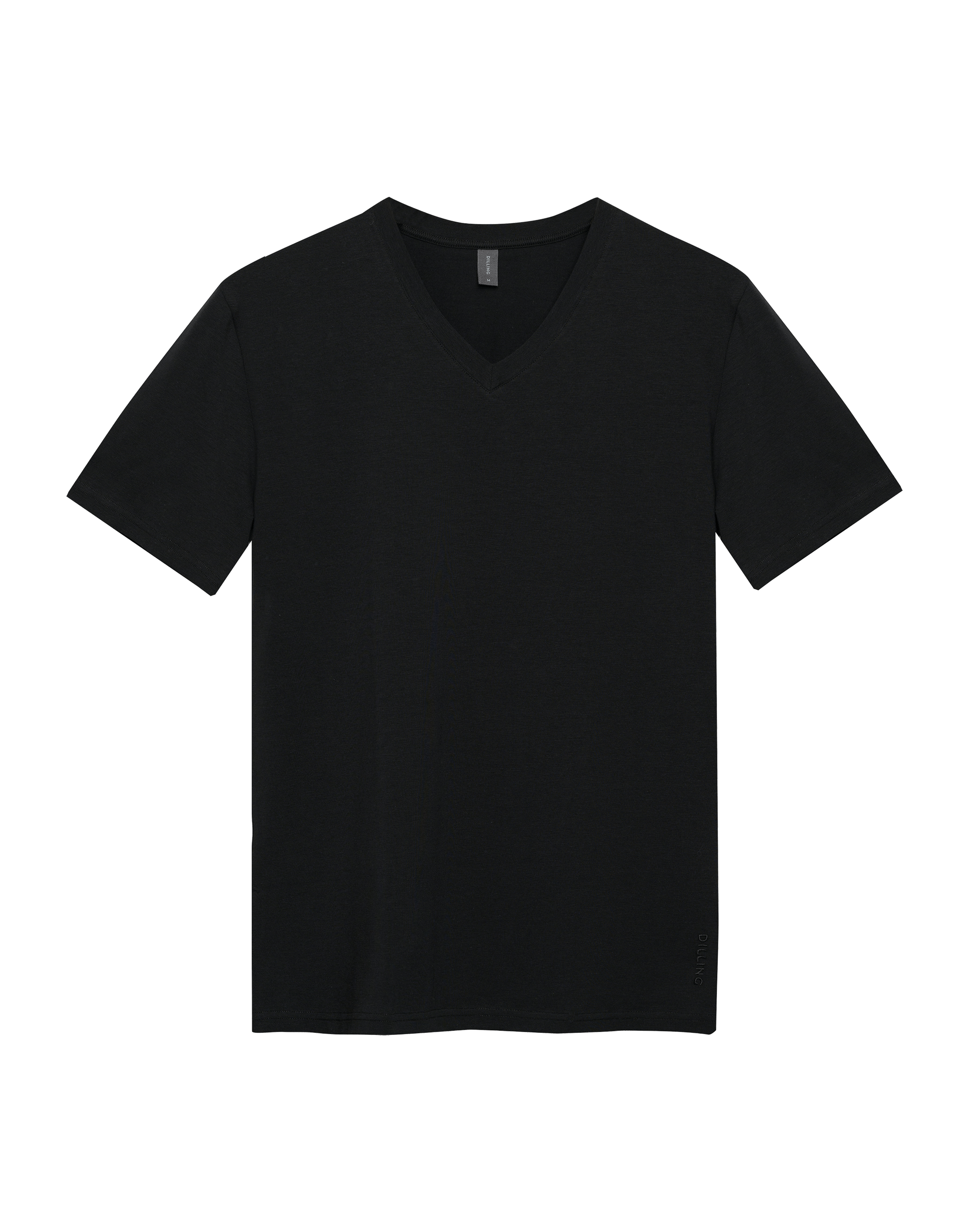 Men's v-neck cotton T-shirt in White - $29.99 - Dilling