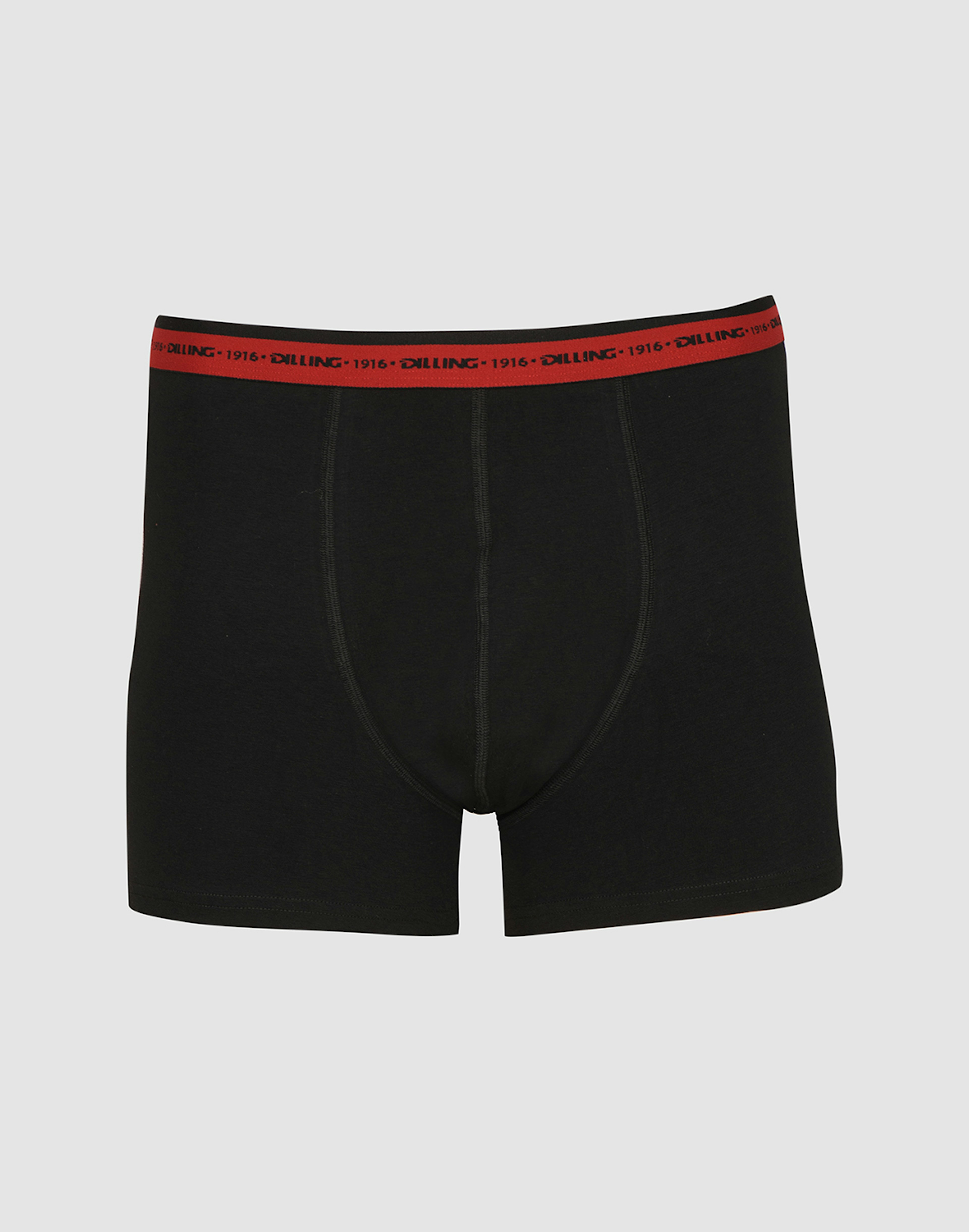Boksershorts i bomull til herre Rød