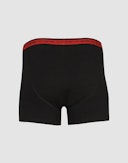 Boksershorts i bomull til herre Rød