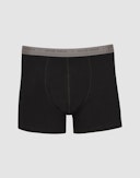 Boksershorts i bomull til herre Mørk grå melert