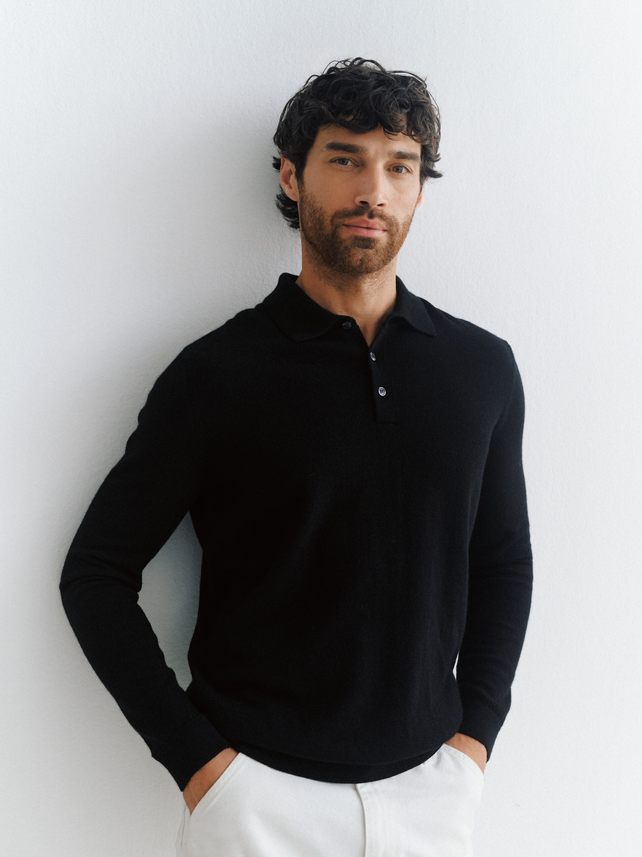 Long sleeve polo 1