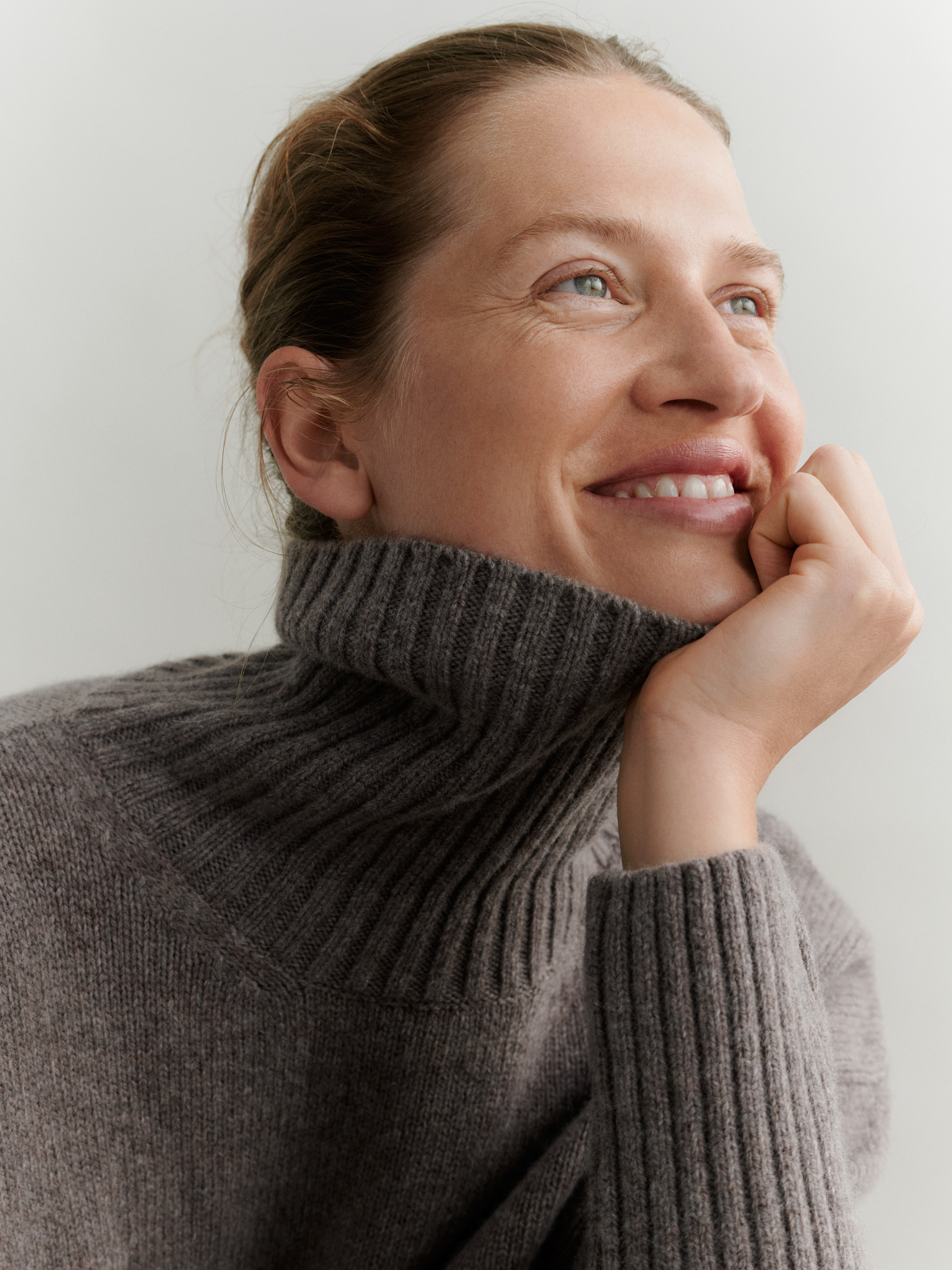 Women's lambswool heavy knit sweater - Free shipping - Dilling