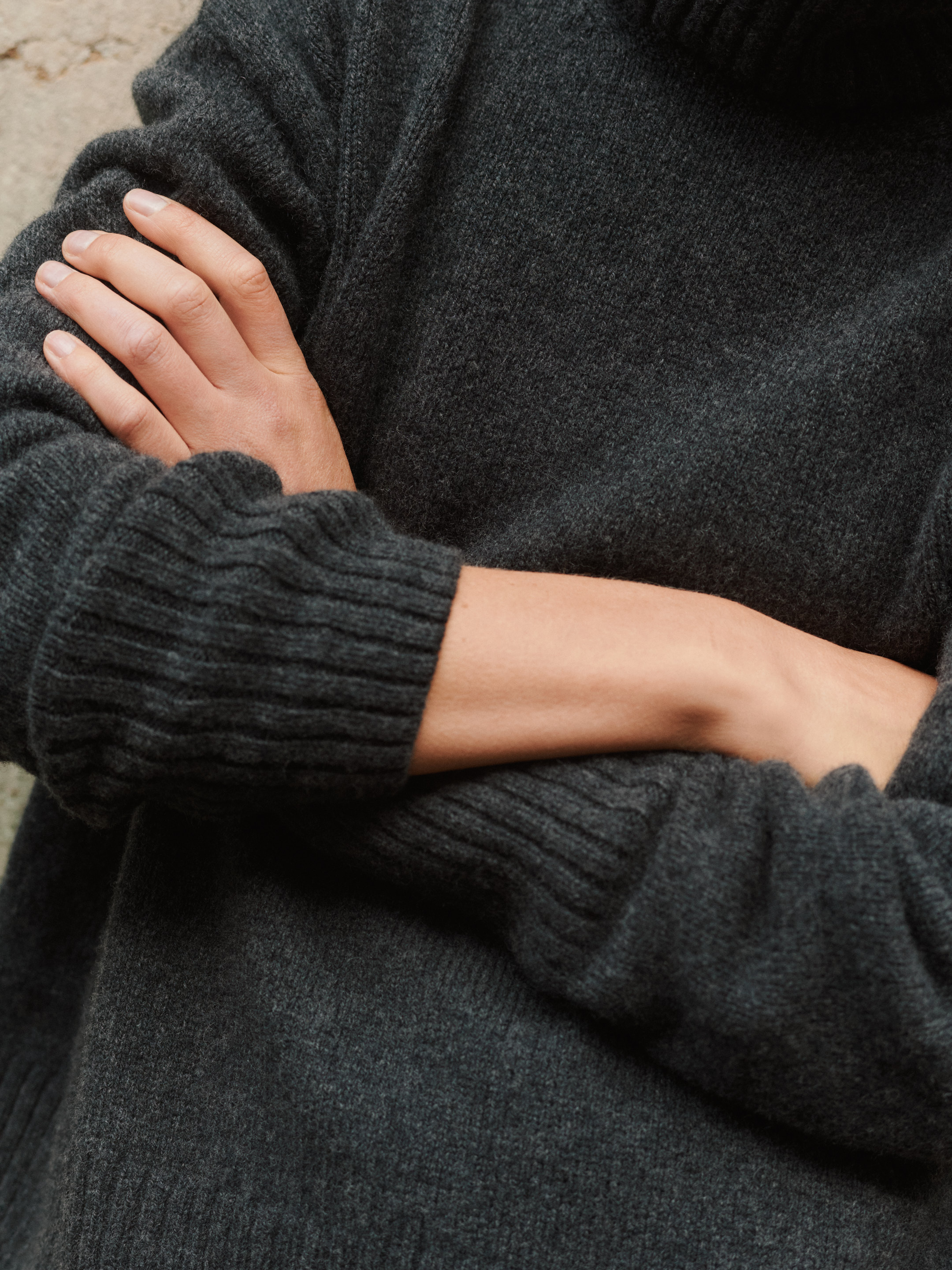 gypsohila ジプソフィア HighNeck Knit Darkgray ニット / セーター | gypsohila