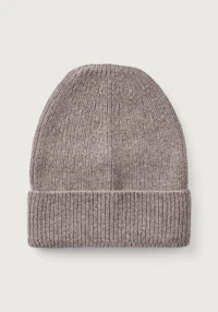 Beanie i lammeull til dame
