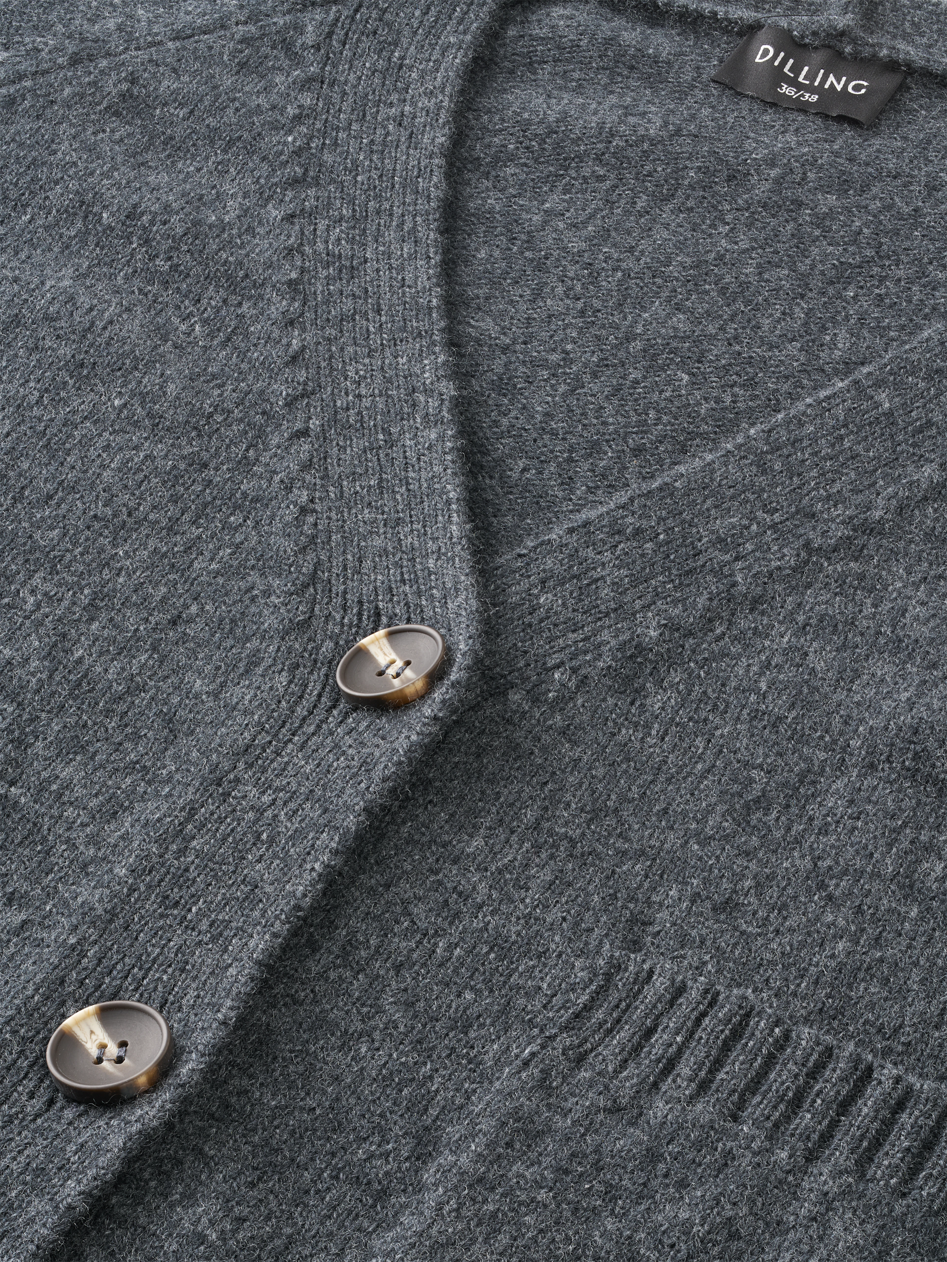 Women's lambswool boxy cardigan - Free shipping - Dilling