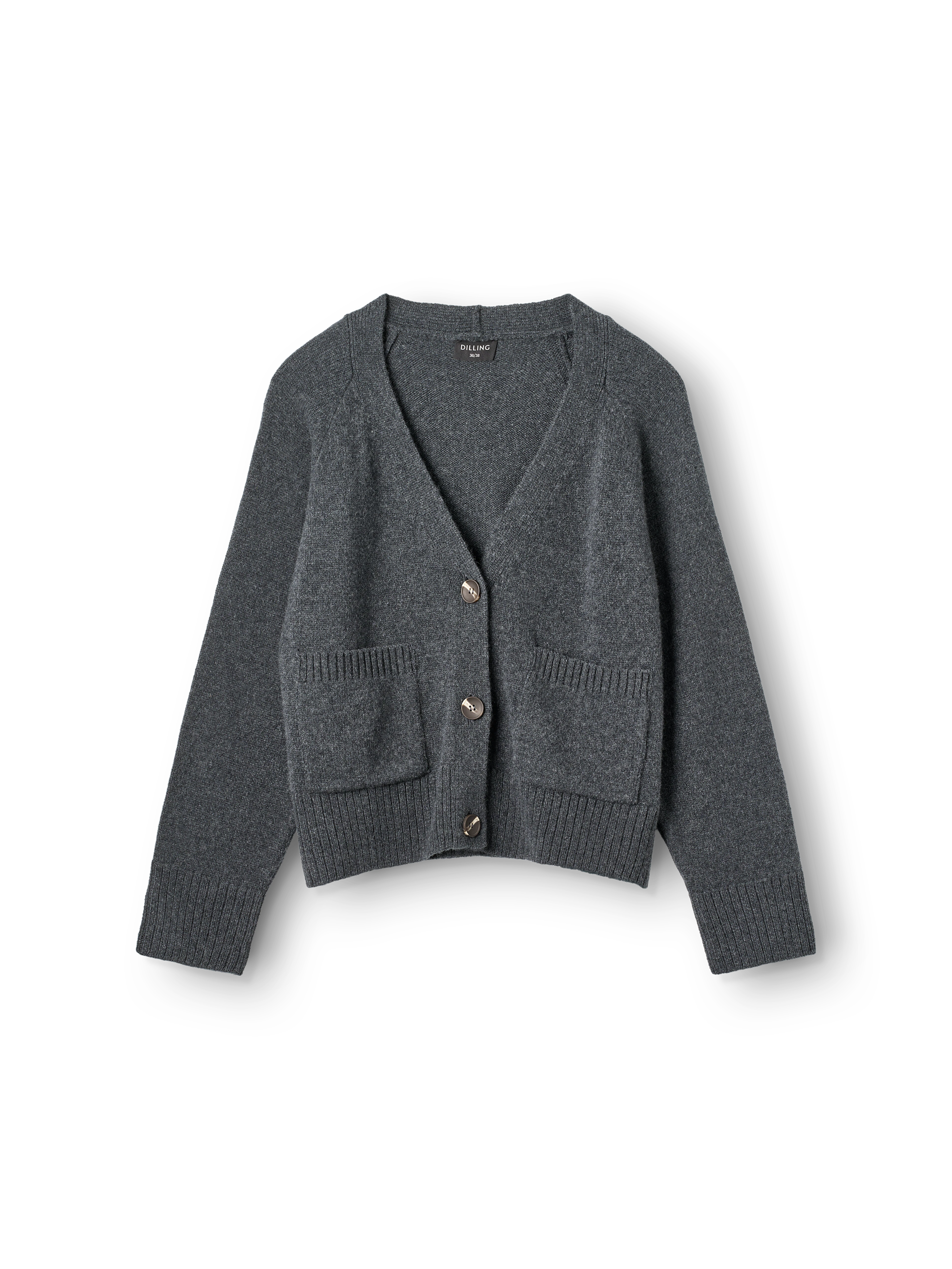Women's lambswool boxy cardigan - Free shipping - Dilling