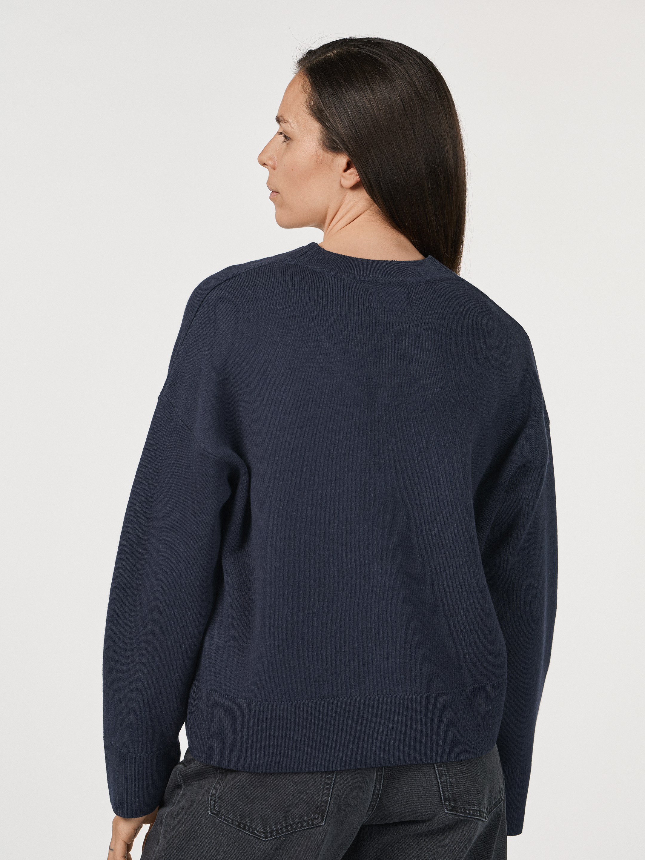 Cardigan med løs passform 5