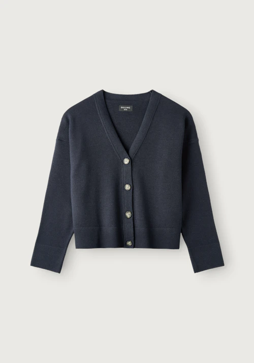 Cardigan med løs passform