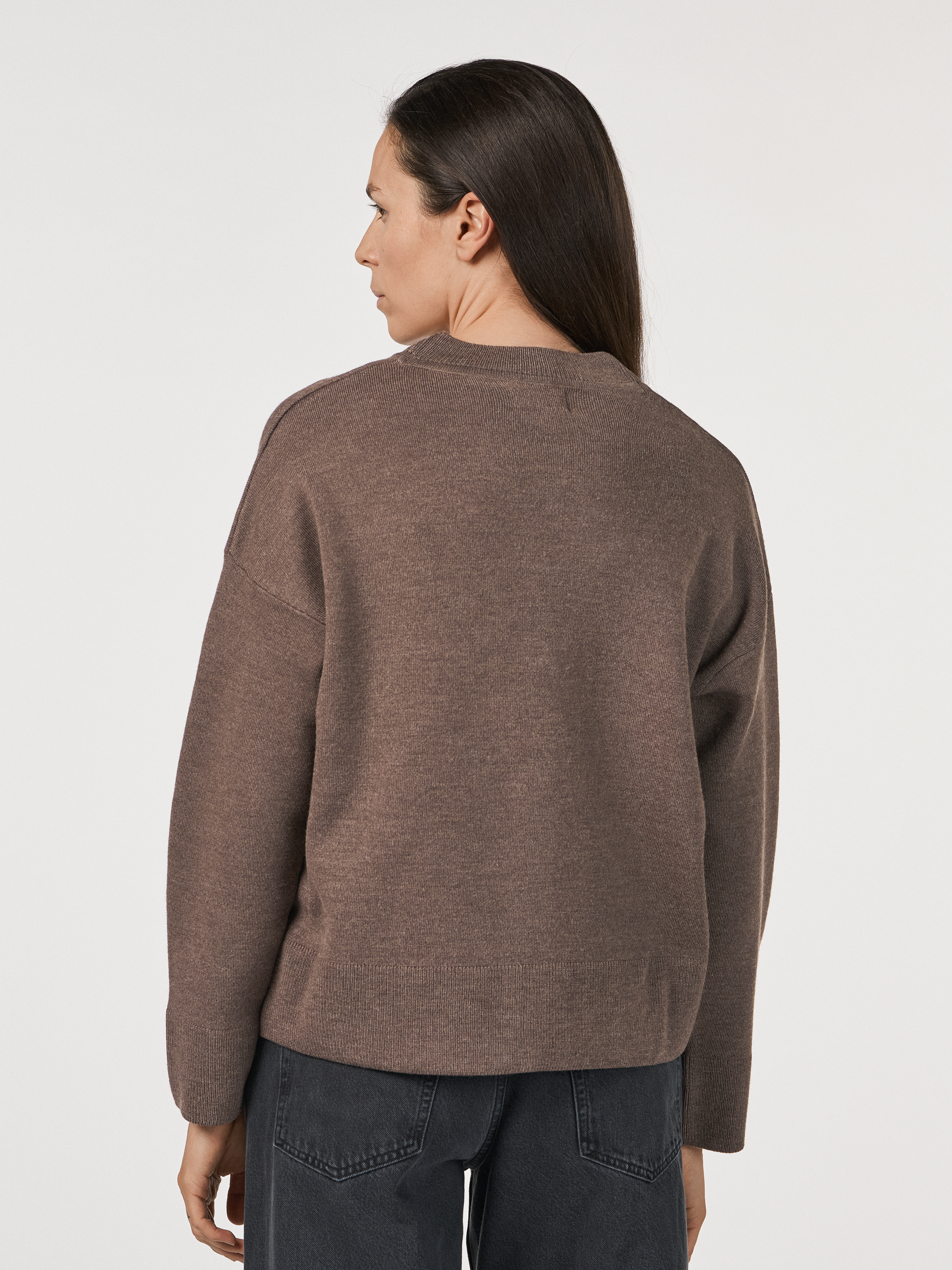 Cardigan med løs passform 5