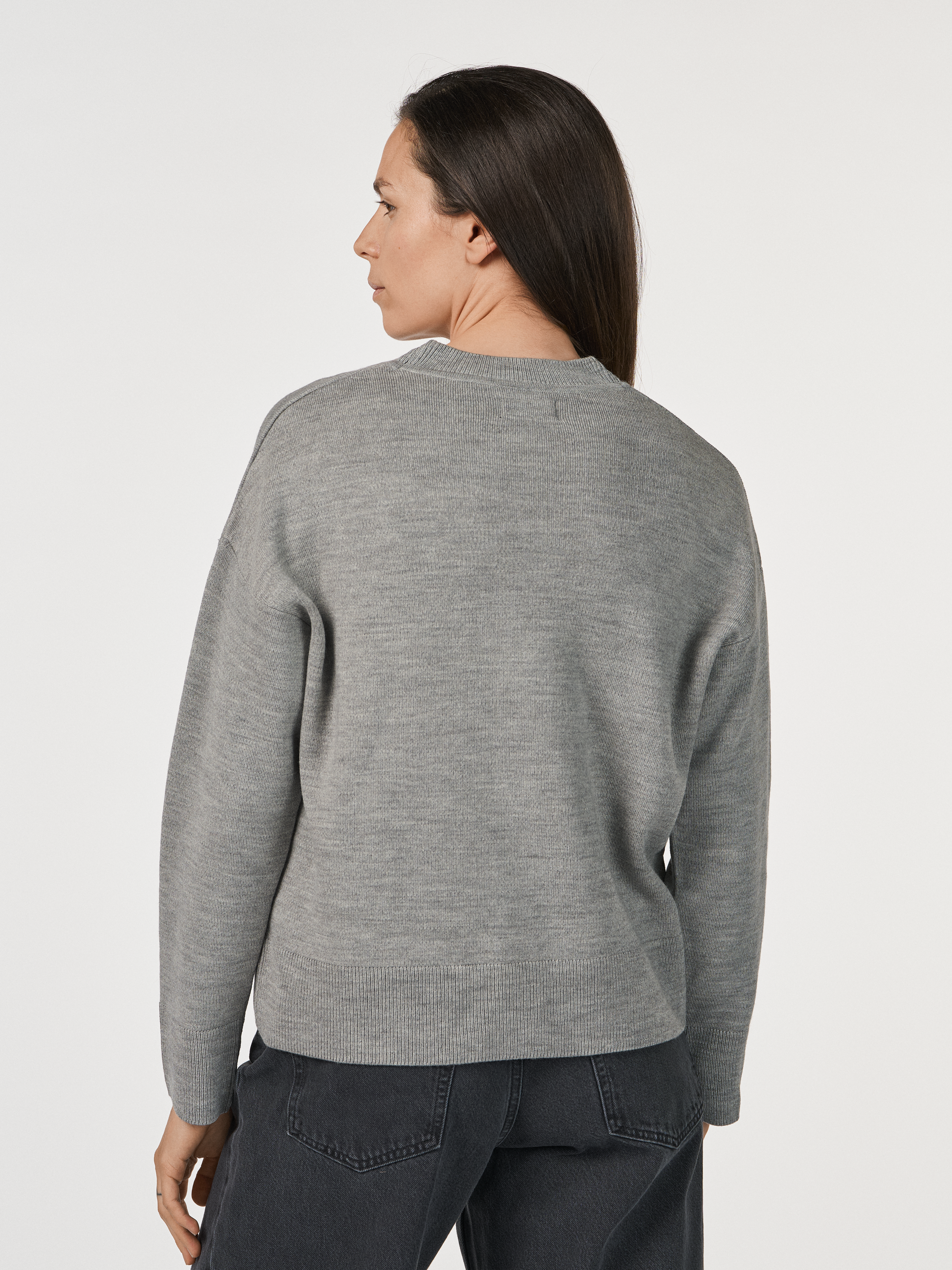 Cardigan med løs passform 5