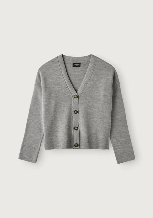Cardigan med løs passform