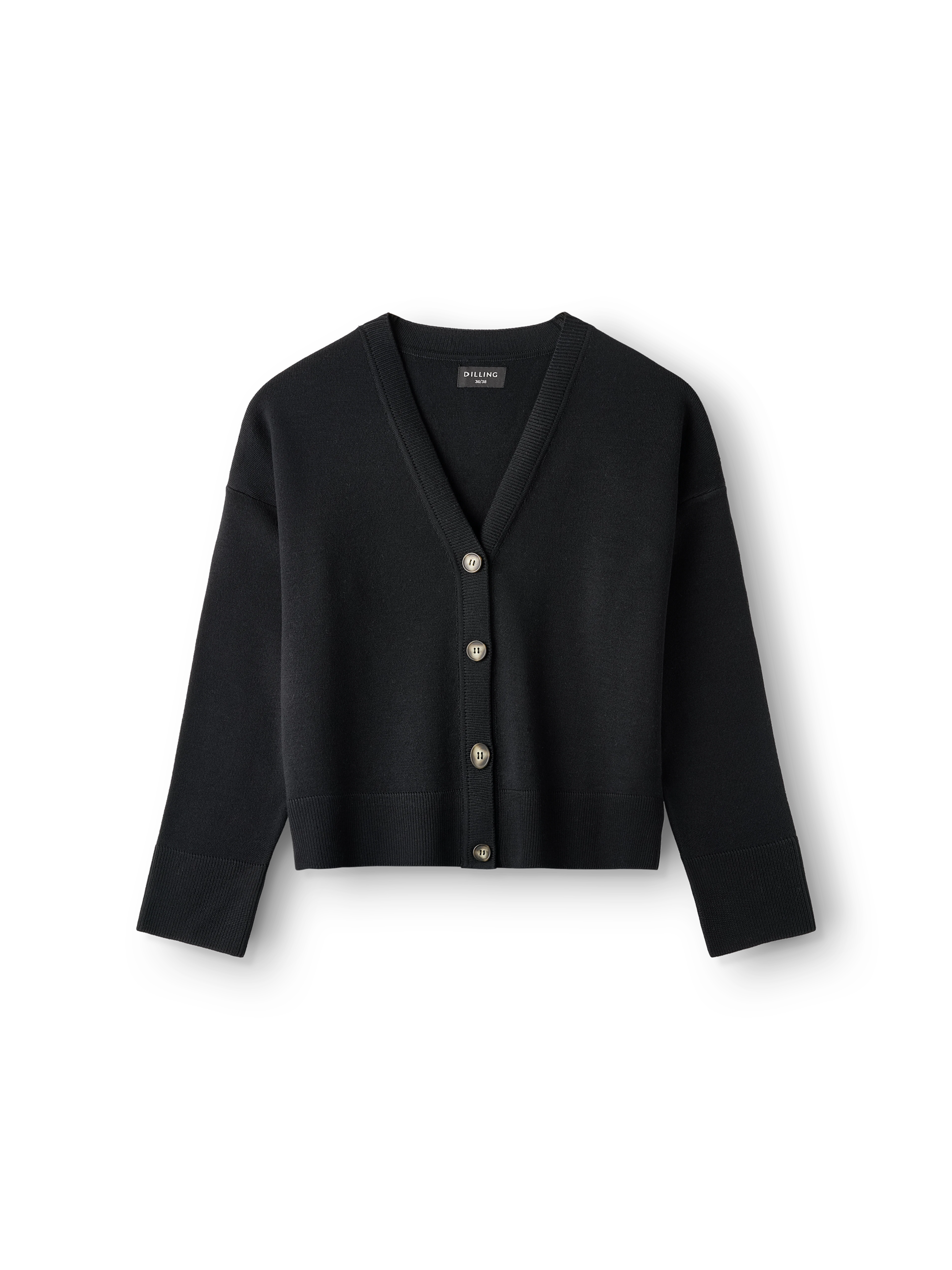 Women's merino wool short cardigan - Free shipping - Dilling