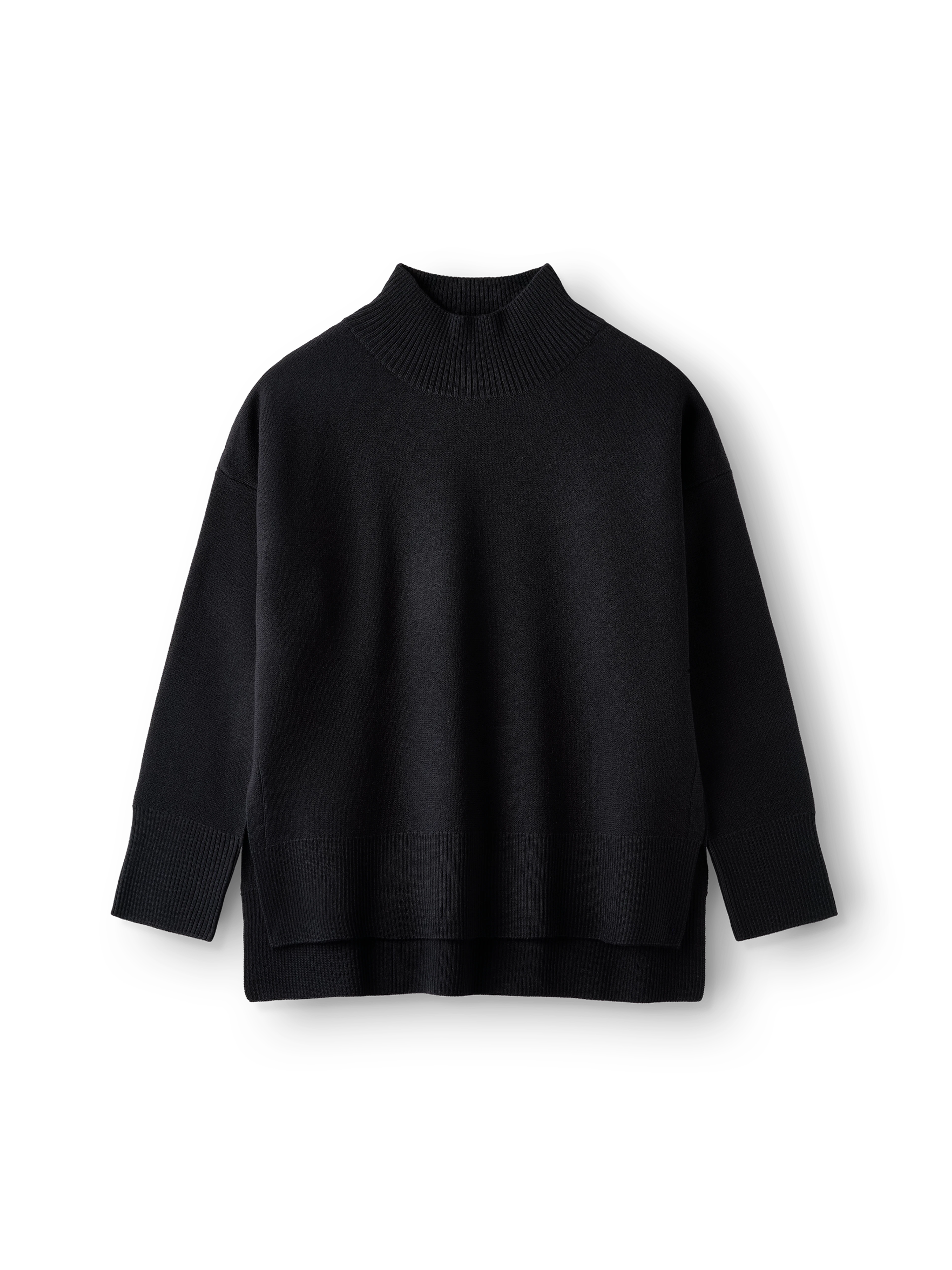 Women's merino wool high neck sweater - Free shipping - Dilling